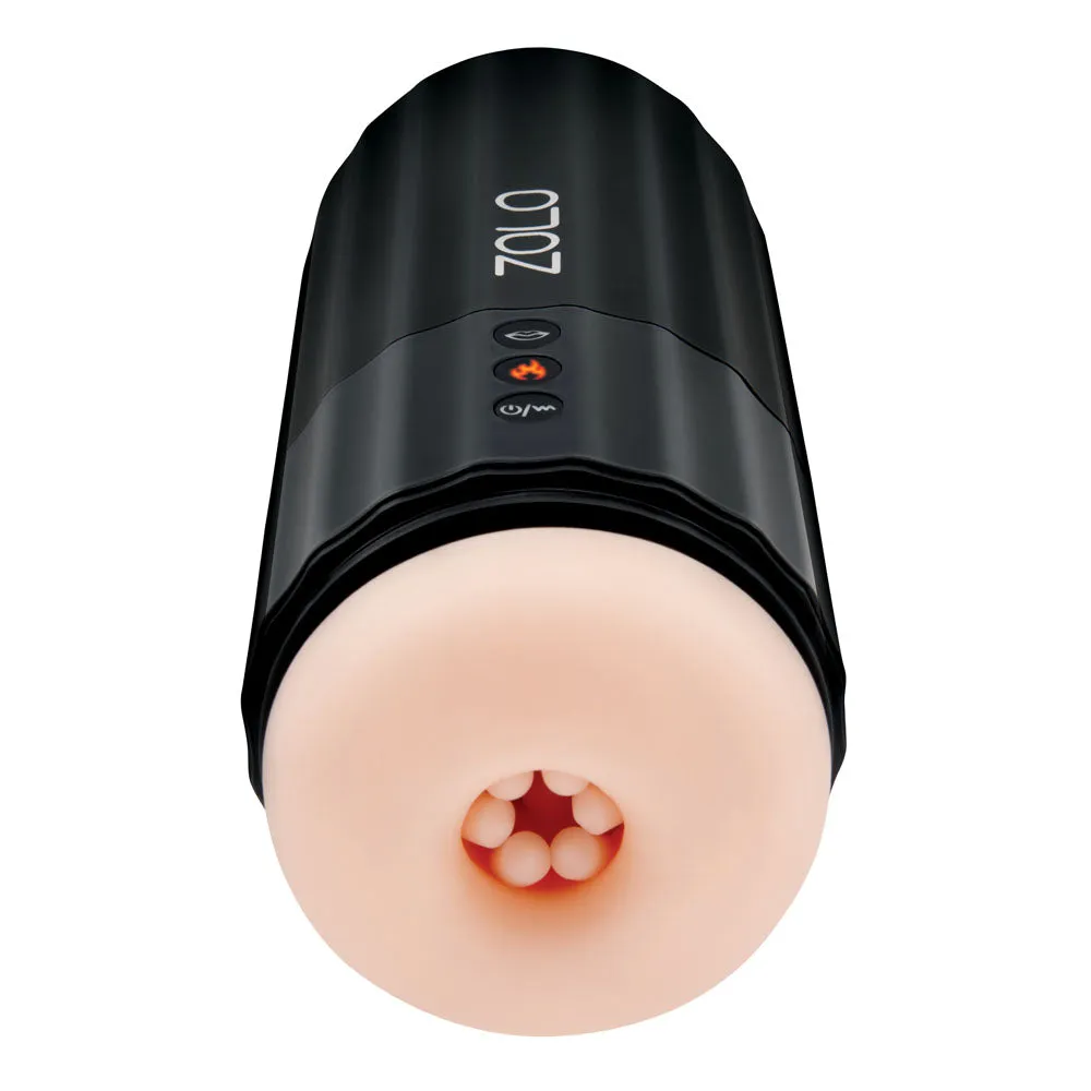 Zolo Jerkmaster AUTO Sucking Vibrating Male Masturbator Heated USB Sex Toy