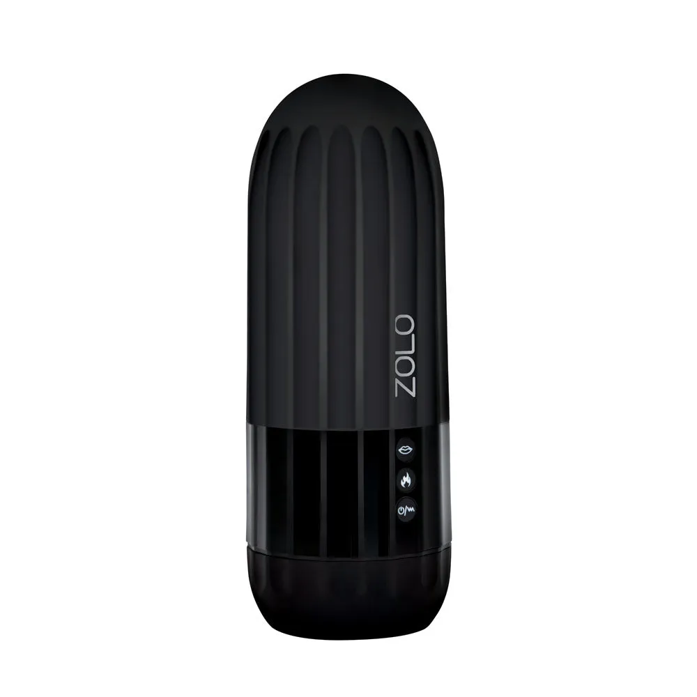 Zolo Jerkmaster AUTO Sucking Vibrating Male Masturbator Heated USB Sex Toy