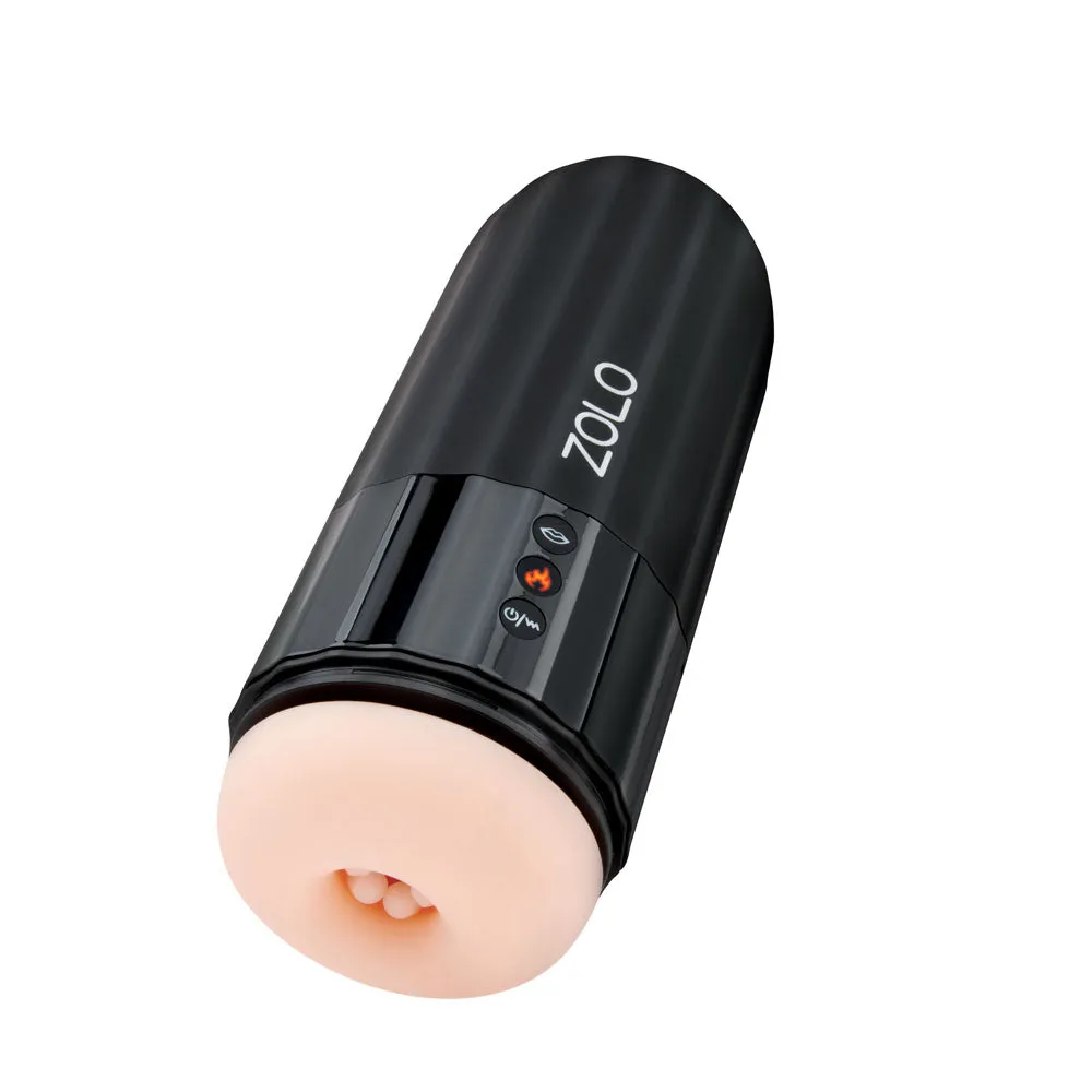 Zolo Jerkmaster AUTO Sucking Vibrating Male Masturbator Heated USB Sex Toy